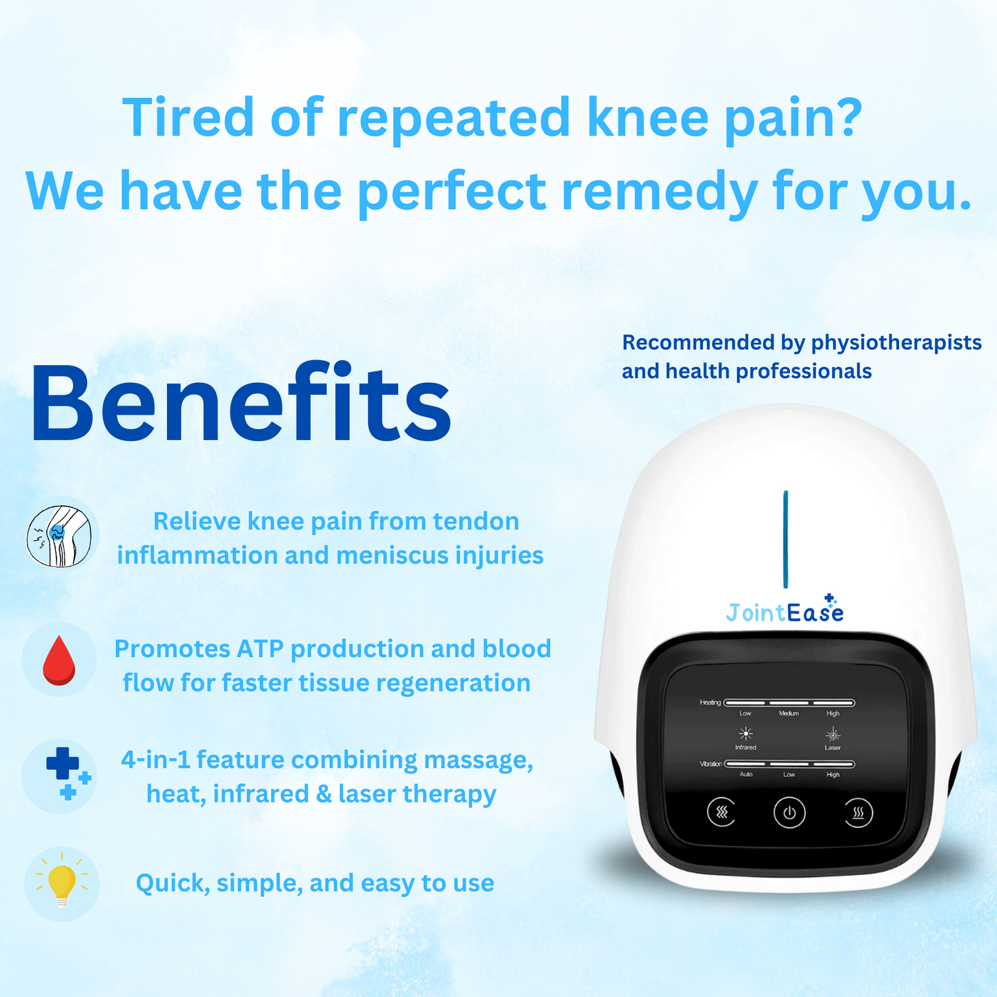 JointEase - Premium Knee Massager